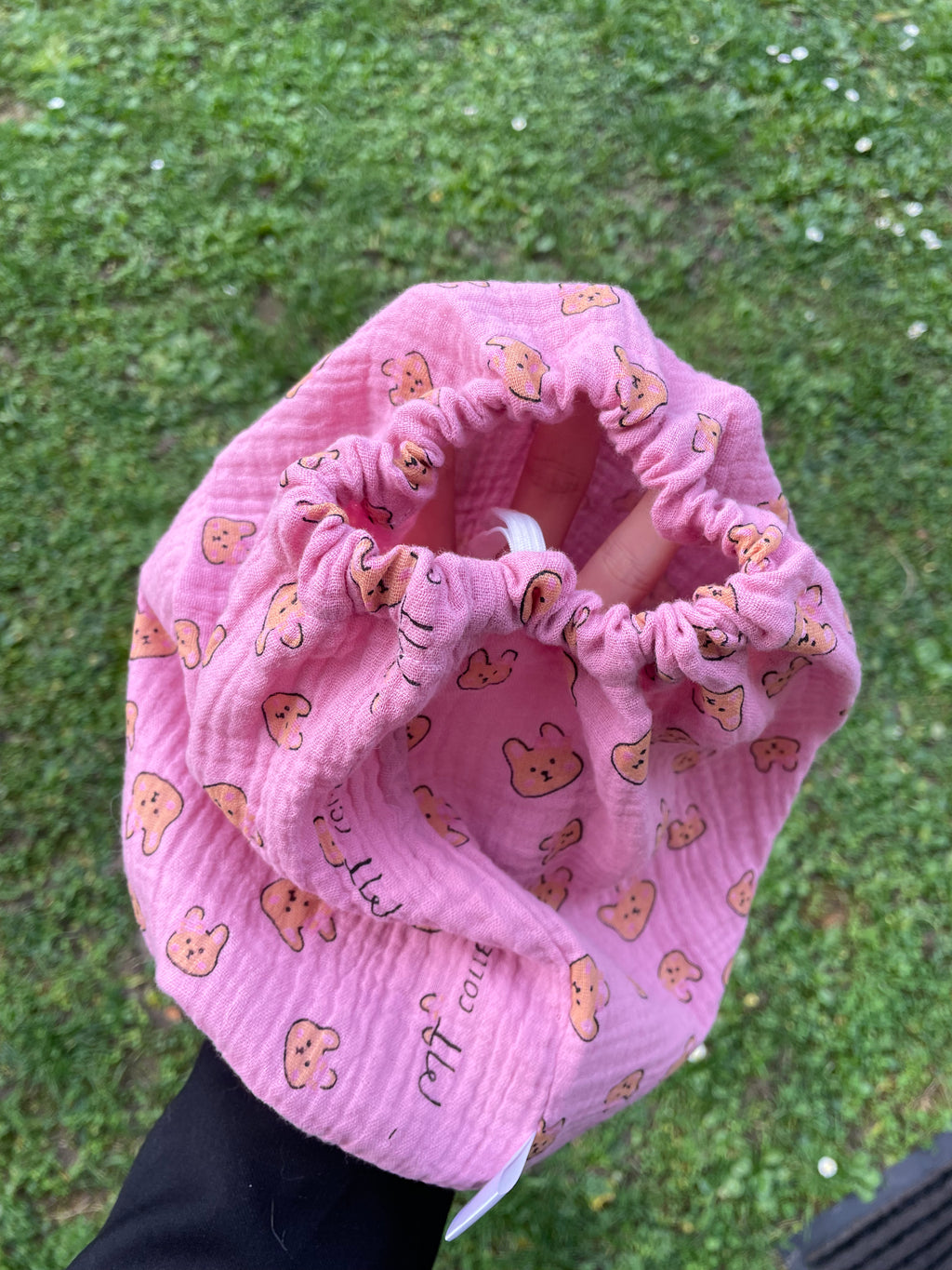 Snood double gaze de coton