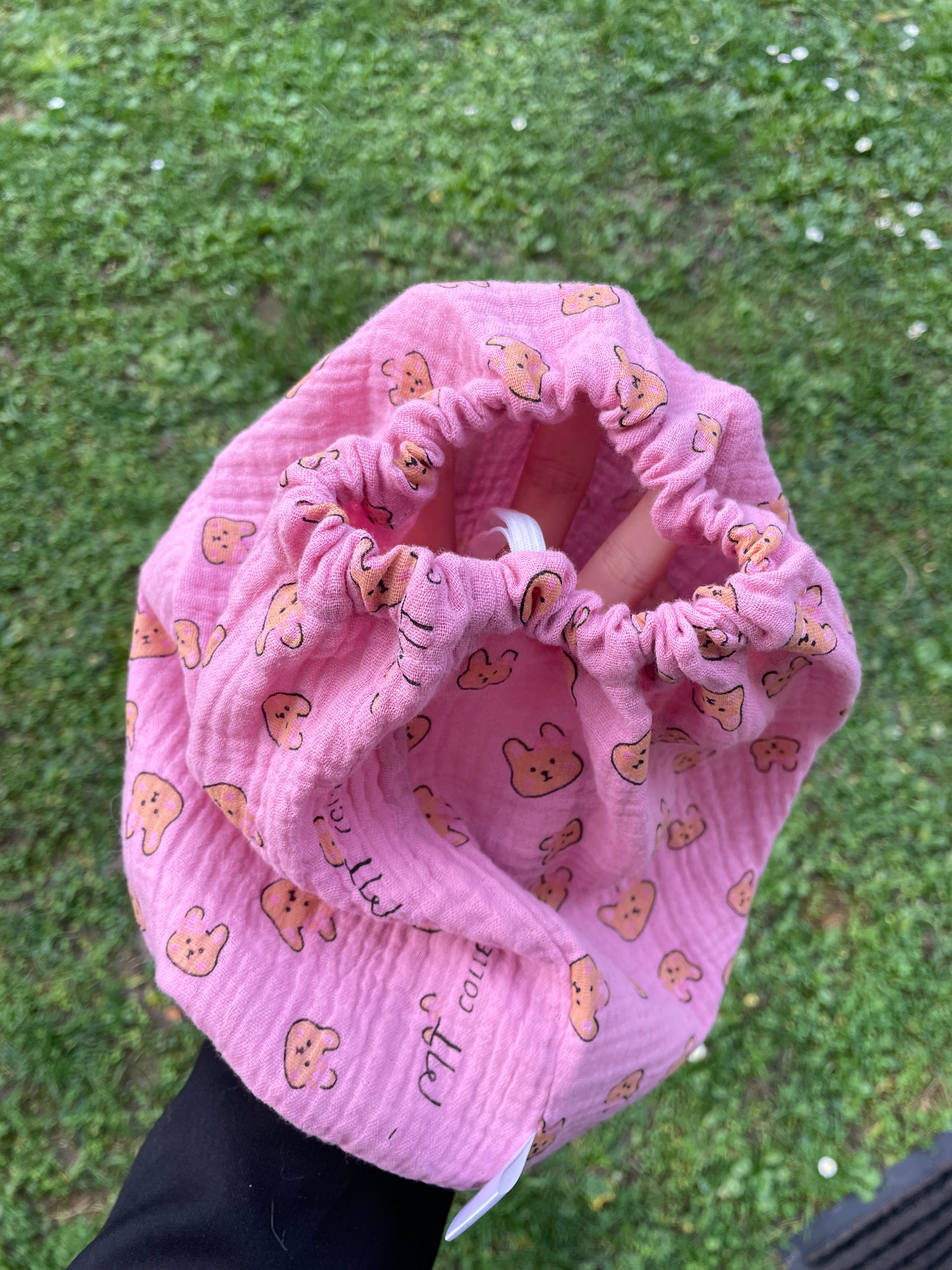 Snood double gaze de coton