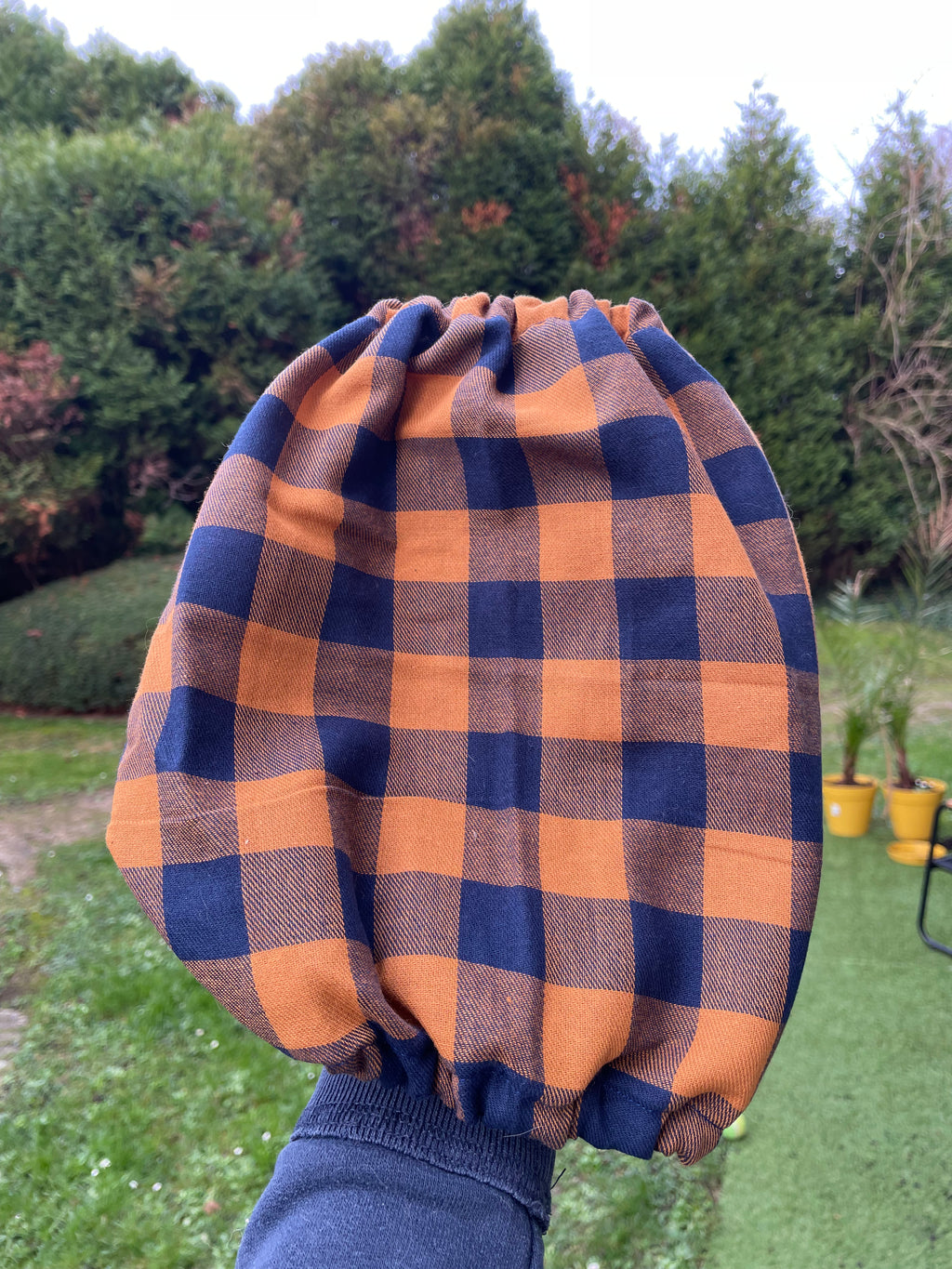 Snood coton flanelle