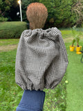 Snood coton pied de poule