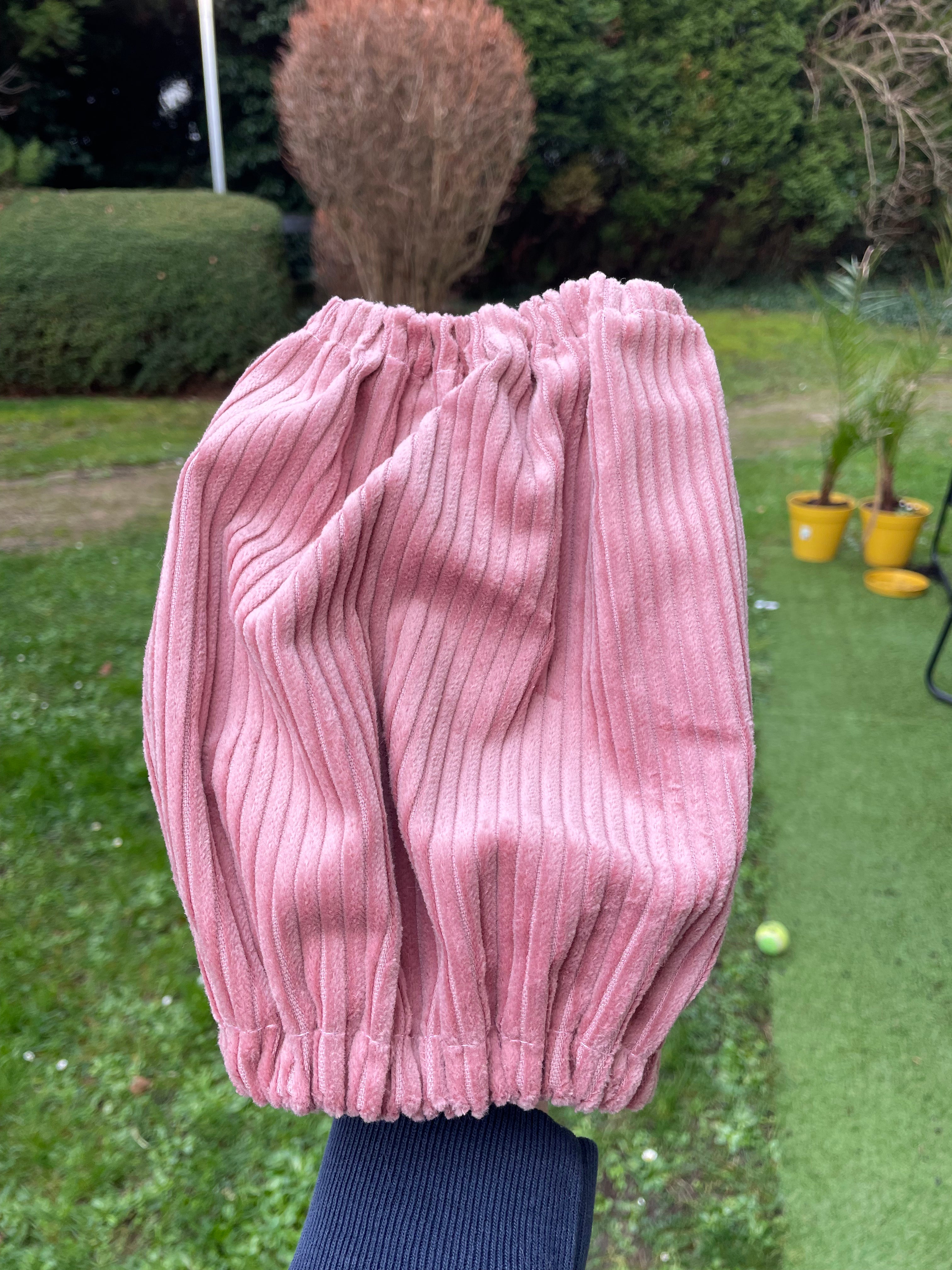 Snood velours côtelé