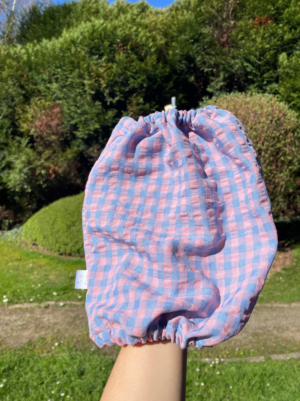 Snood seersucker vichy