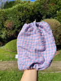 Snood seersucker vichy