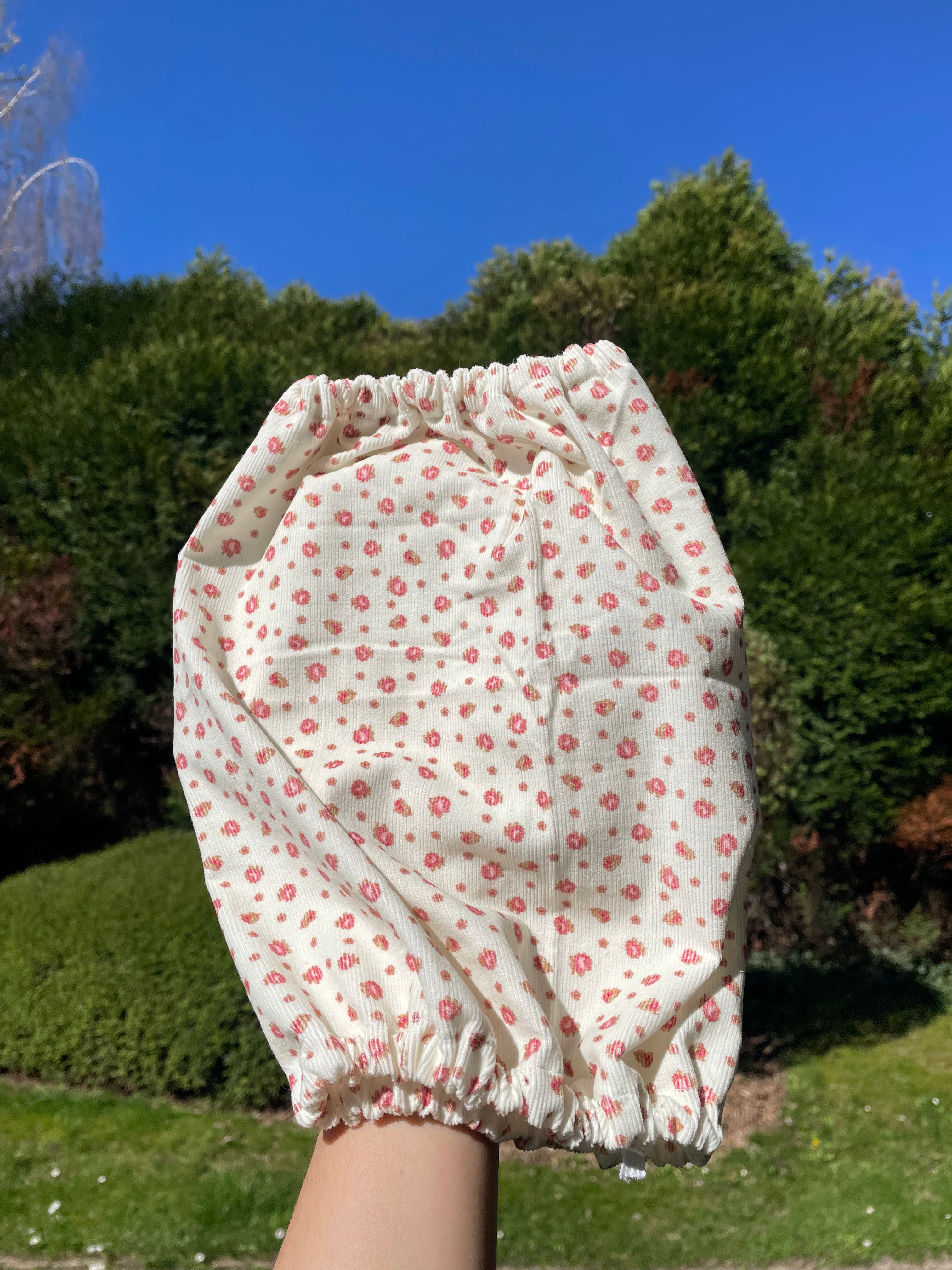 Snood velours milleraies