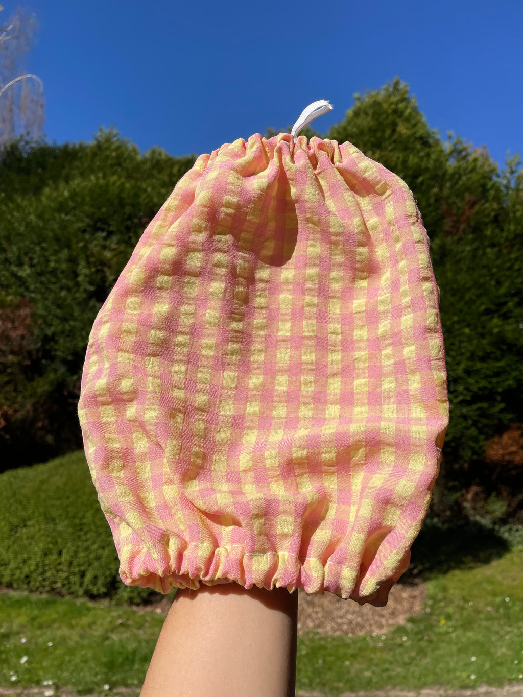 Snood seersucker vichy