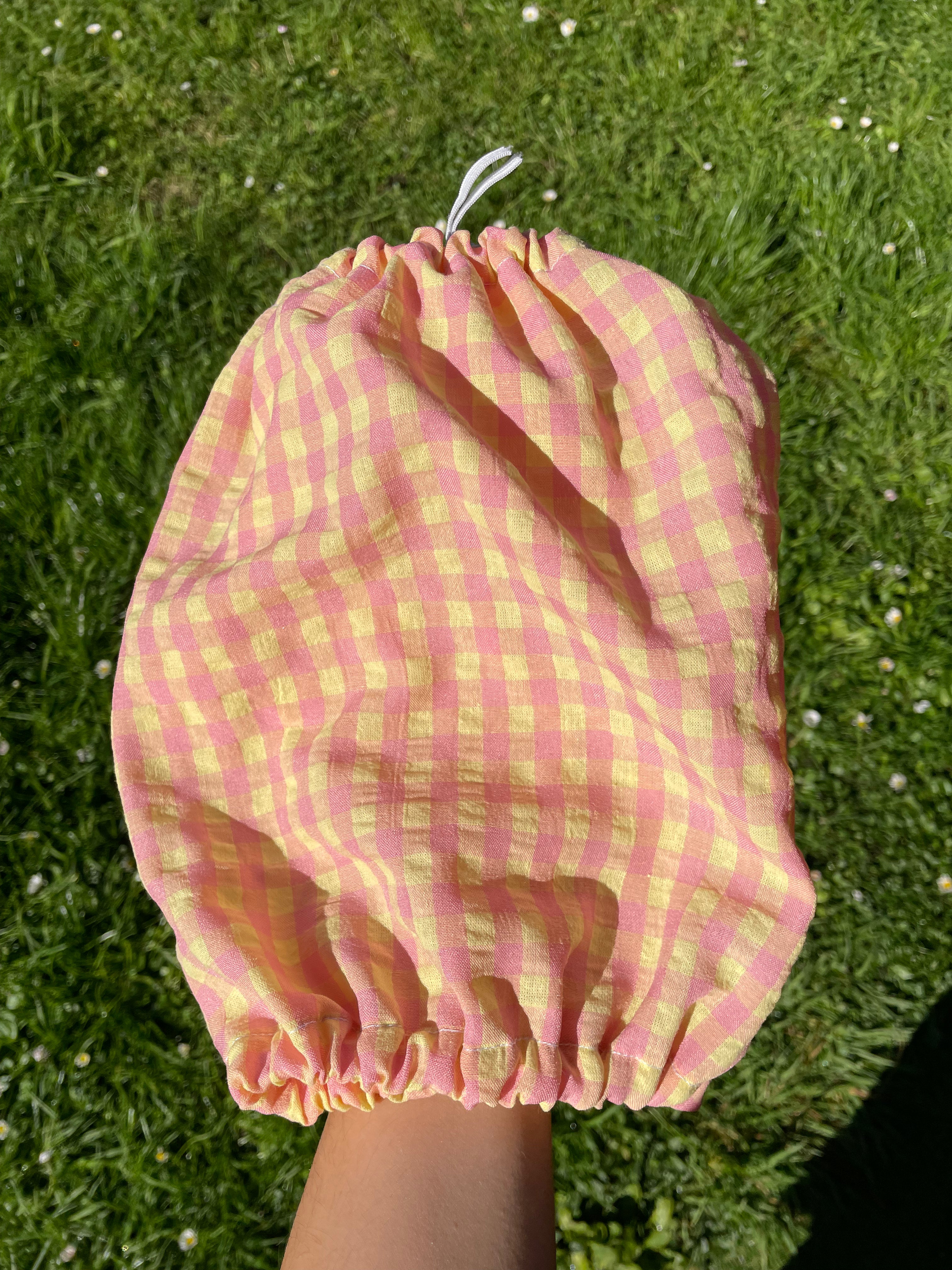 Snood seersucker vichy