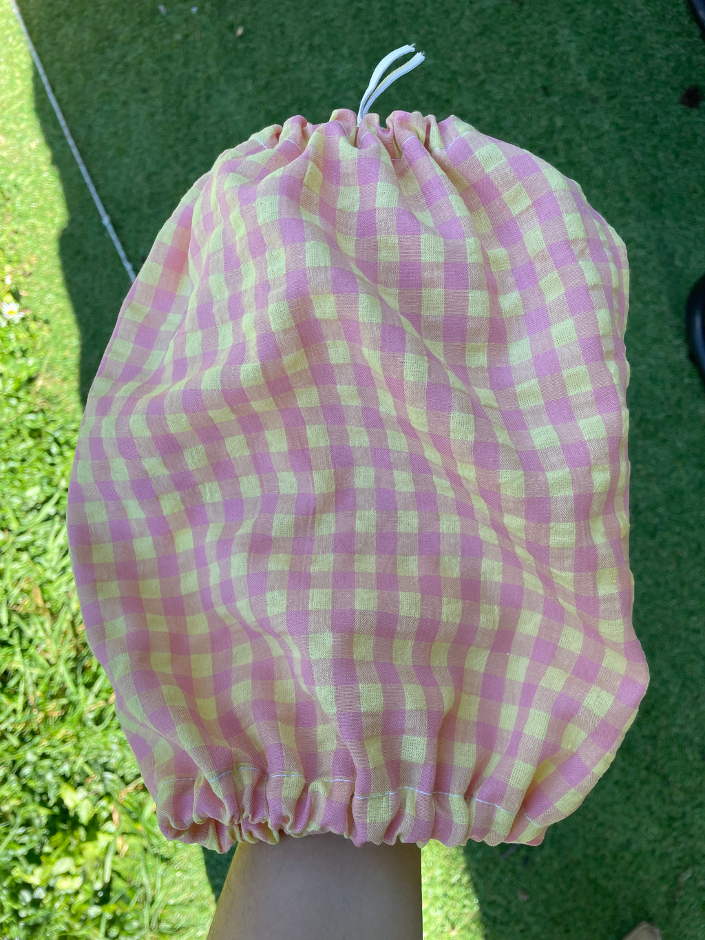 Snood seersucker vichy