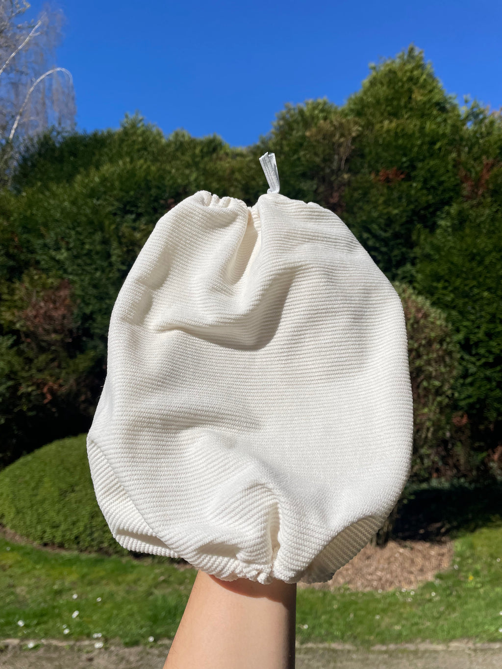 Snood velours côtelé