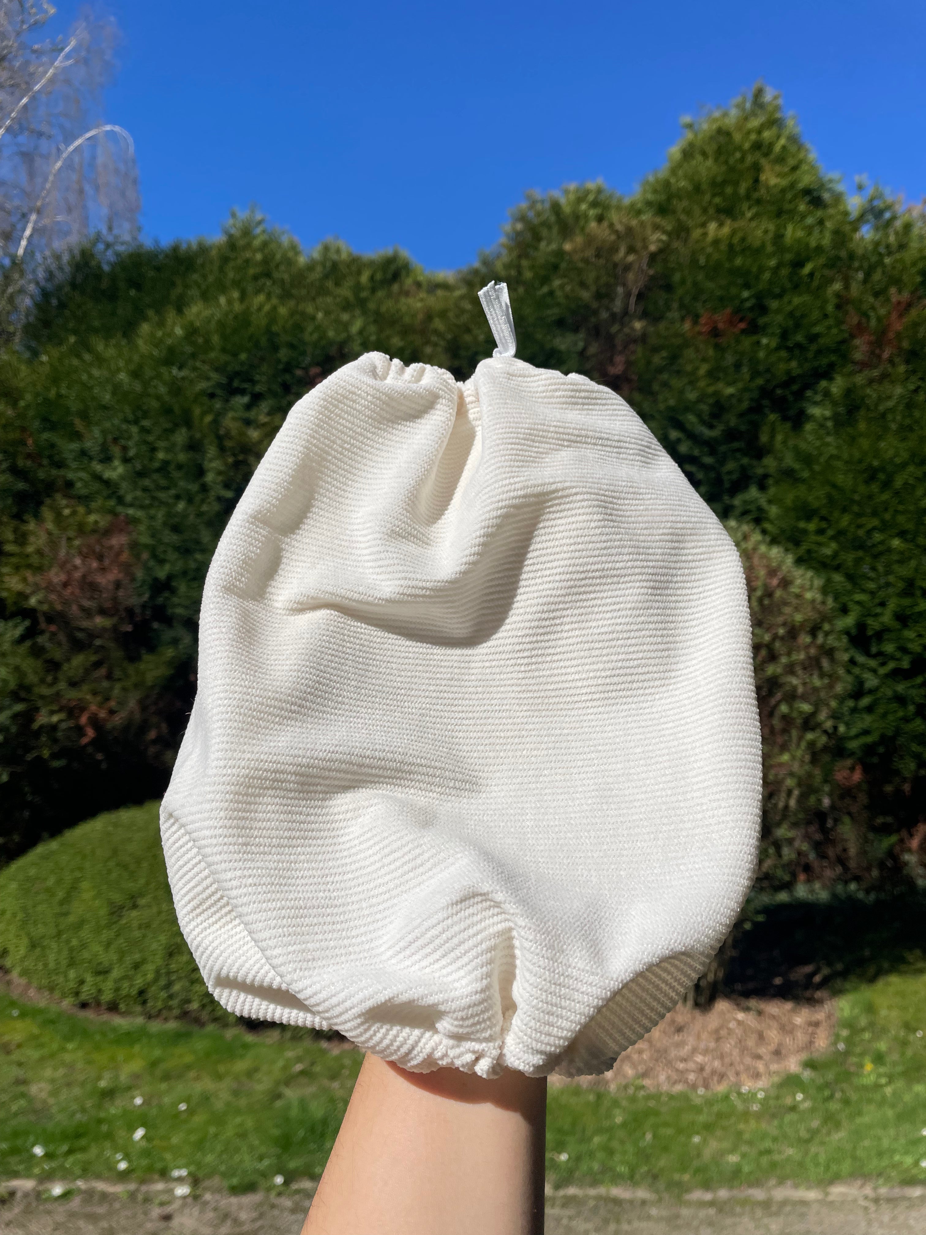 Snood velours côtelé