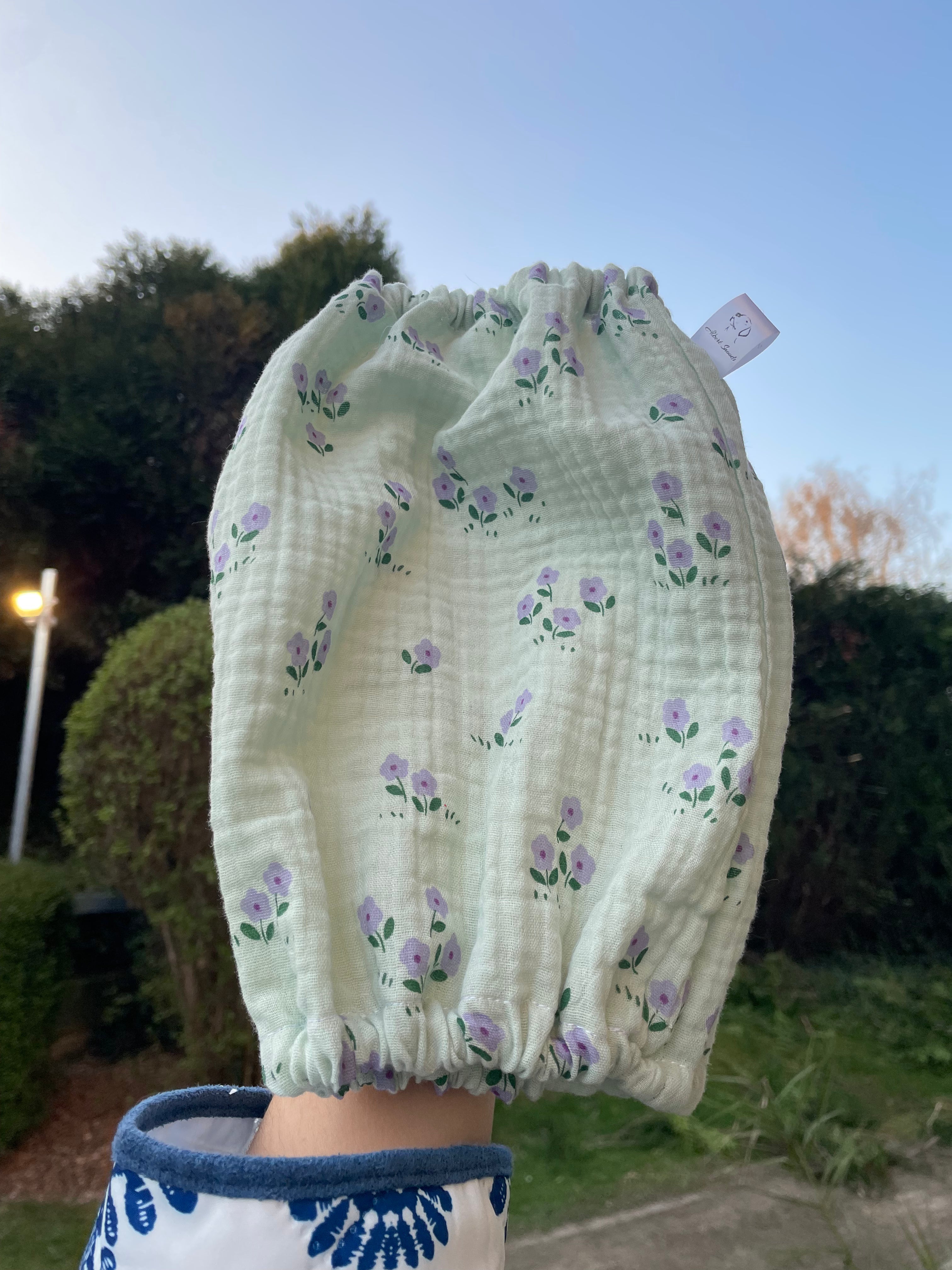 Snood double gaze de coton