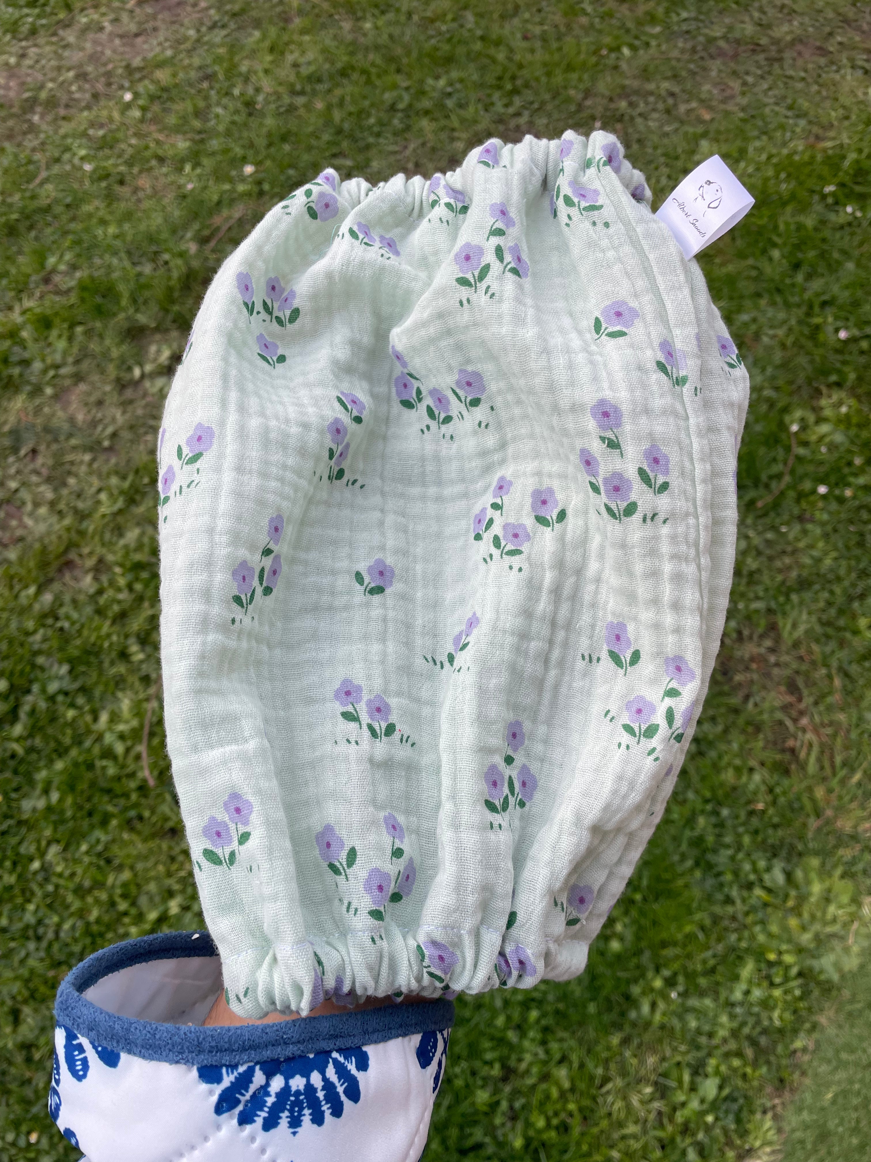 Snood double gaze de coton